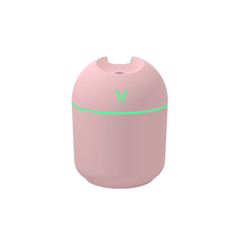 Mini Ultrasonic 250ML Air Humidifier Romantic Light USB Essential Oil Diffuser Car Purifier Aroma Anion Mist Maker Humidifier